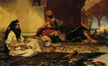 Árabe Painting - Bellezas en la alfombra Jean Joseph Benjamin Constant Araber